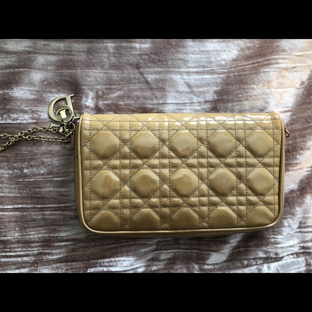 Lady Dior wallet on chain - Picture 7 of 12